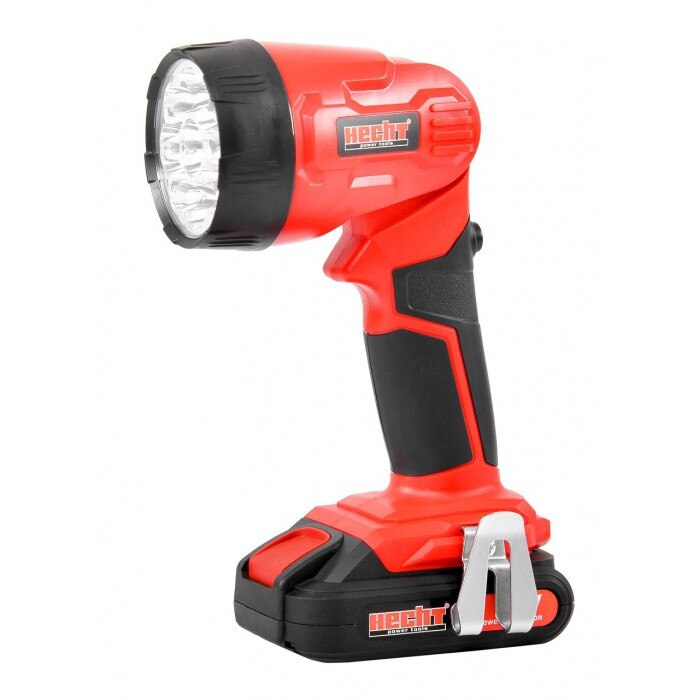 Lanterna HECHT 1707 cu acumulator, 20 V, program ACCU 1278, 40 lumeni, 2.2 W, acumulatorii nu sunt inclusi