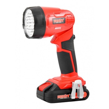 Lanterna HECHT 1707 cu acumulator, 20 V, program ACCU 1278, 40 lumeni, 2.2 W, acumulatorii nu sunt inclusi Lanterna HECHT 1707 cu acumulator, 20 V, program ACCU 1278, 40 lumeni, 2.2 W, acumulatorii nu sunt inclusi