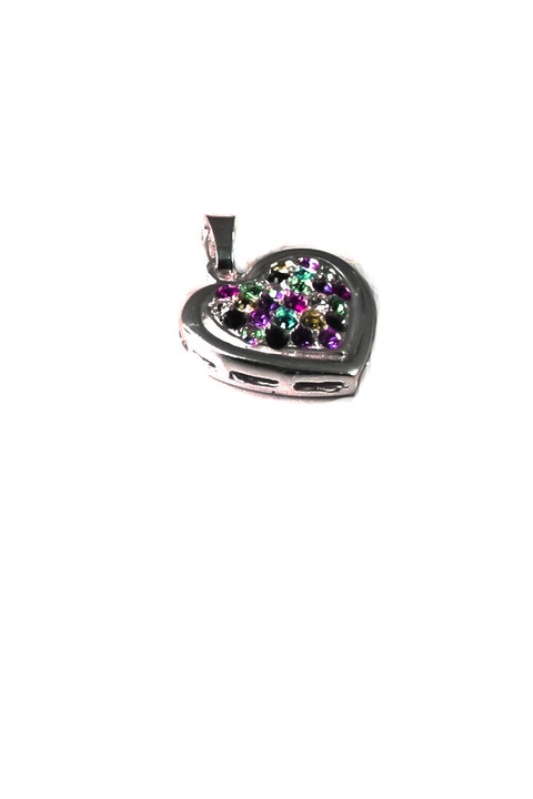 Pandantiv 09-1, Eurosilver, pandantiv, alb