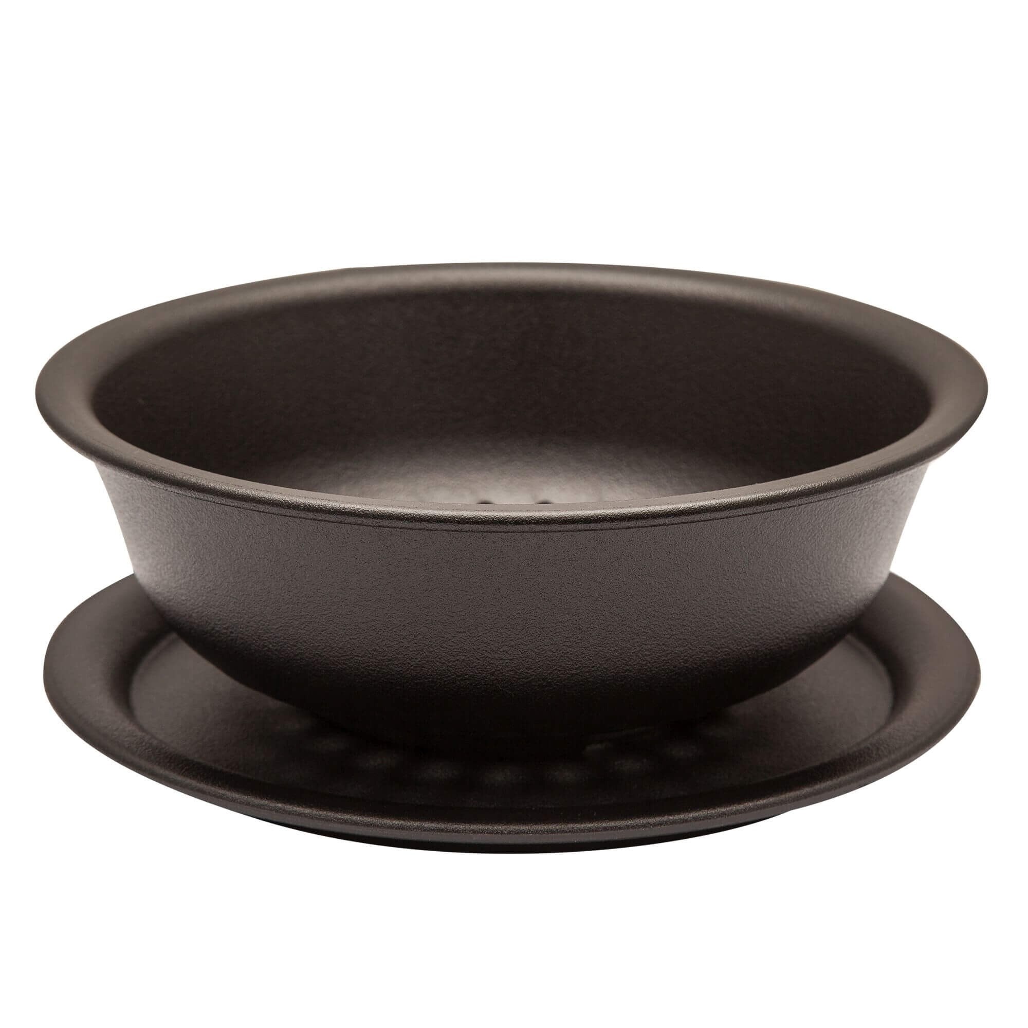 Strecuratoare cu capac Royal Vkb, multifunctionala, ⌀20cm, Negru