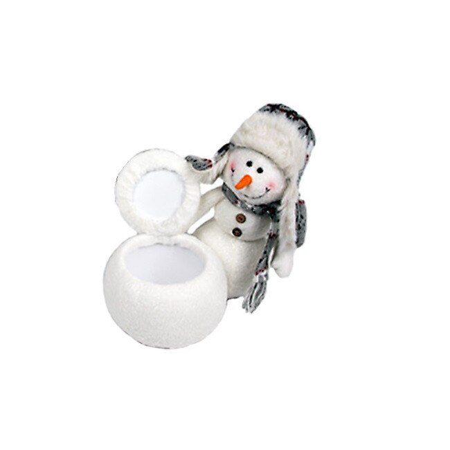 Om de zapada decorativ cu recipient