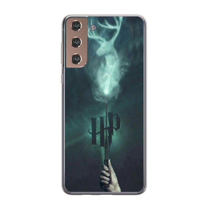 Husa personalizata tip carcasa HQPrint pentru Samsung Galaxy S21 FE, model Harry Potter 3, multicolor, S1D1M0091, Atlas