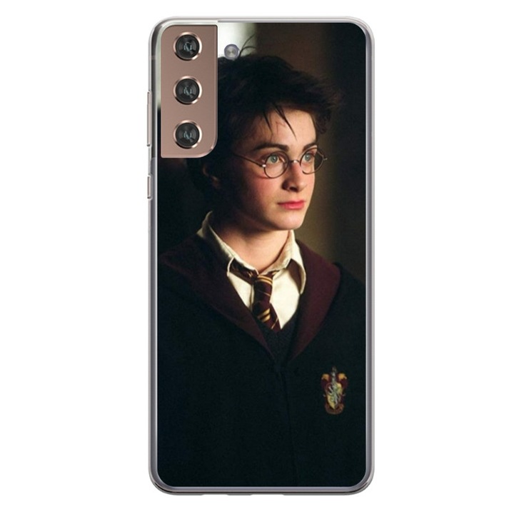 Husa personalizata tip carcasa HQPrint pentru Samsung Galaxy S21 FE, model Harry Potter 2, multicolor, S1D1M0090, Atlas