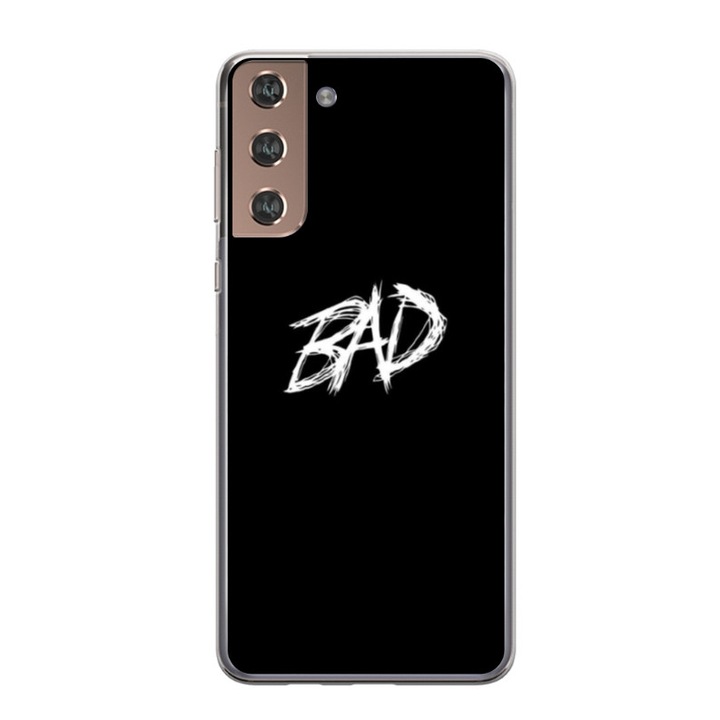 Husa personalizata tip carcasa HQPrint pentru Samsung Galaxy S21 FE, model BAD, multicolor, S1D1M0011, Atlas