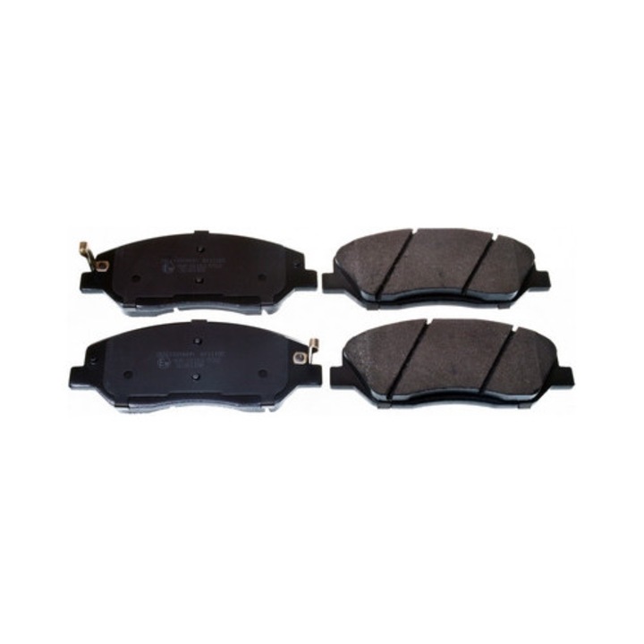 Denckermann fékbetét szett, 16,3mm, 156,7x60,9mm, Hyundai Santa Fe 2006+, Kia Sorento 2009+ modellekhez