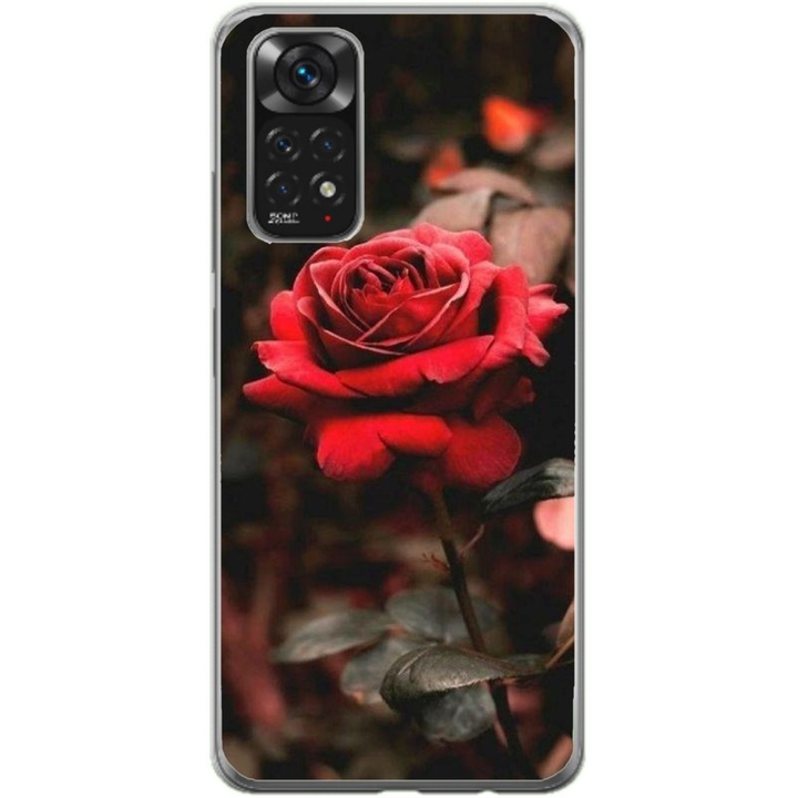 Husa personalizata tip carcasa HQPrint pentru Xiaomi Redmi Note 12 Pro, model Flowers 12, multicolor, S1D1M0160, Atlas