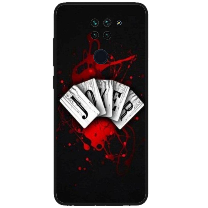 Husa personalizata tip carcasa HQPrint pentru Xiaomi Redmi Note 9T, model Joker 1, multicolor, S1D1M0106, Atlas