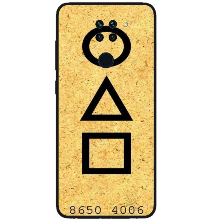 Husa personalizata tip carcasa HQPrint pentru Xiaomi Redmi Note 9T, model Squid Game 9, multicolor, S1D1M0181, Atlas