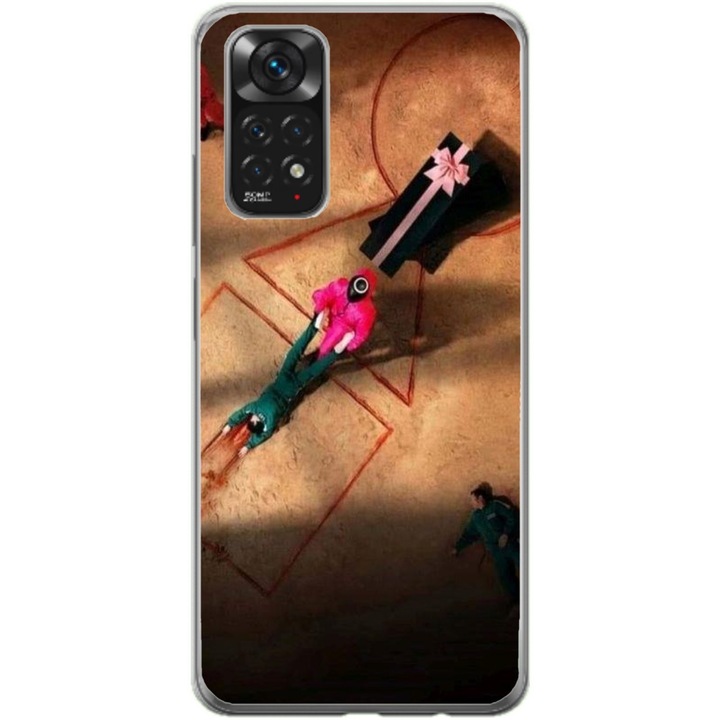 Husa personalizata tip carcasa HQPrint pentru Xiaomi Redmi Note 12 Pro, model Squid Game 12, multicolor, S1D1M0184, Atlas