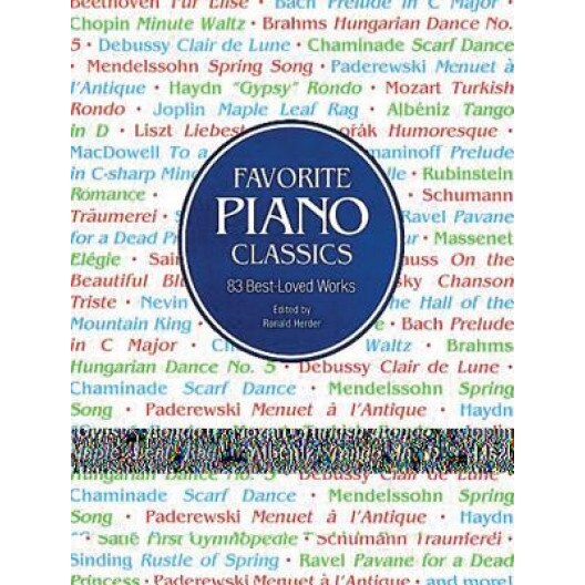 Favorite Piano Classics, Classical Piano Sheet Music (Author)