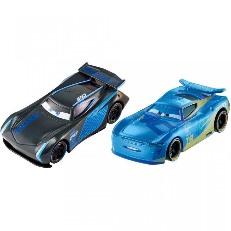 Set de masinute metalice Jackson Storm si Danny Swervez Disney
