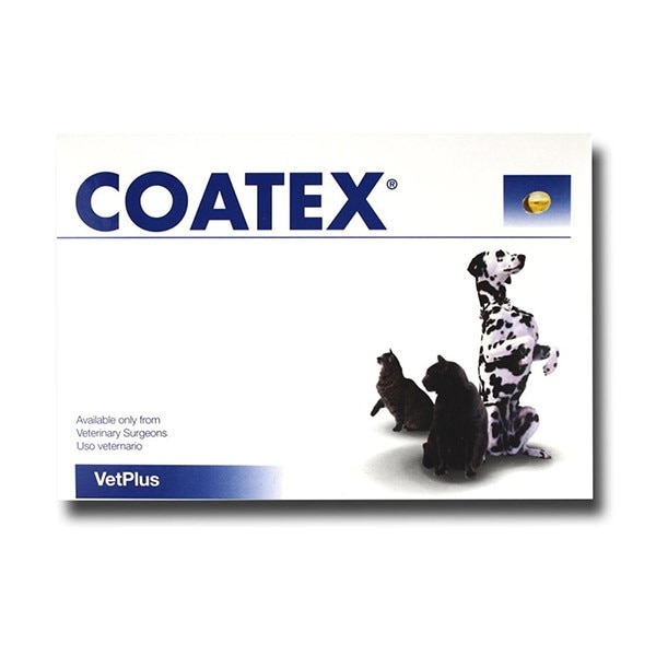 Supliment nutritiv pentru animale, Coatex - cutie cu 60 capsule