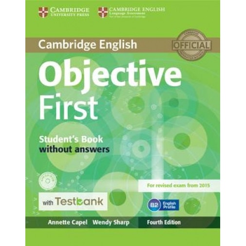 Objective First Student's Book Without Answers with Testbank [With CDROM], Annette Capel (Author)