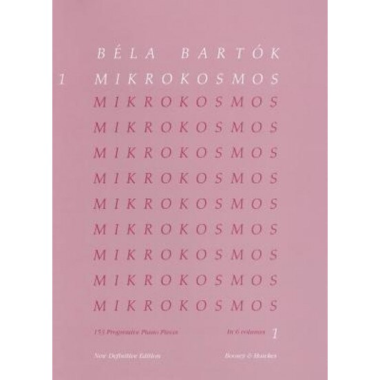 Bela Bartok: Mikrokosmos, Nos. 1-36: 153 Progressive Piano Pieces,