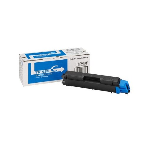 Toner original Kyocera TK-580C albastru