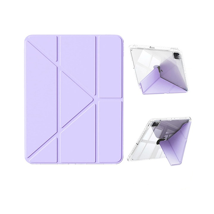 Husa tableta Kosiil pentru iPad 11th gen 11 inch 2025 si iPad 10th gen 10.9 inch 2022, cu suport pentru creion, violet