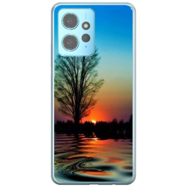 Husa personalizata tip carcasa HQPrint pentru Xiaomi Redmi Note 12 Pro Plus 5G, model Apus, multicolor, S1D1M0006, Atlas