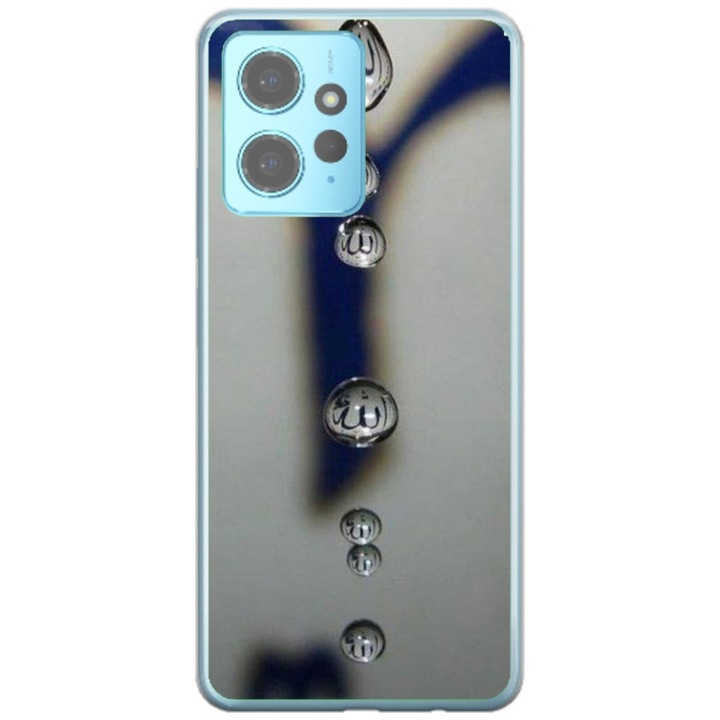 Husa personalizata tip carcasa HQPrint pentru Xiaomi Redmi Note 12 Pro Plus 5G, model Droplets, multicolor, S1D1M0353, Atlas
