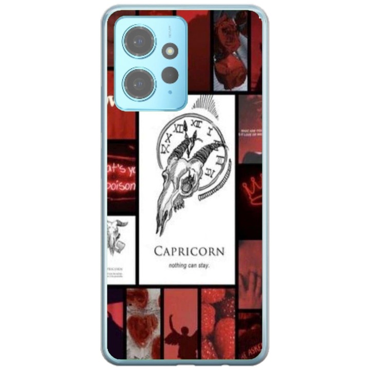 Husa personalizata tip carcasa HQPrint pentru Xiaomi Redmi Note 12 Pro Plus 4G, model Capricorn, multicolor, S1D1M0295, Atlas