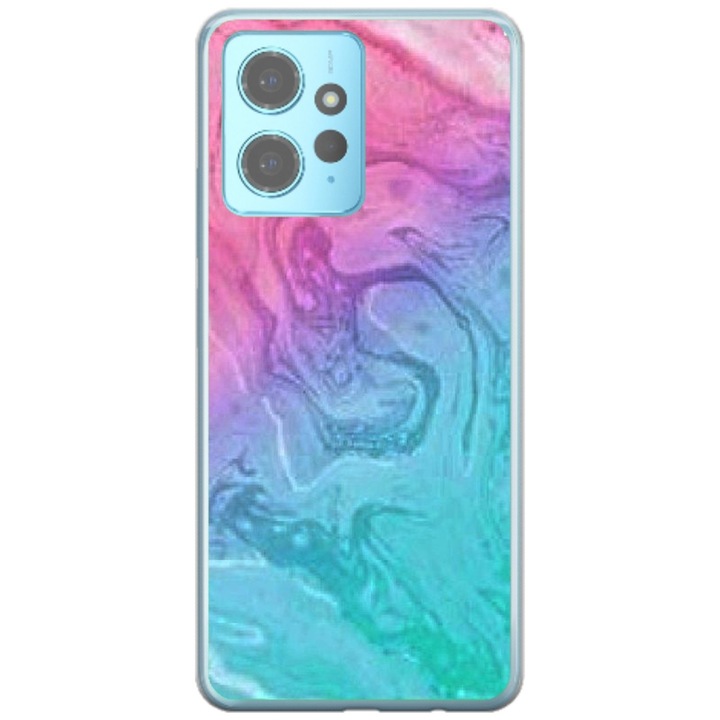 Husa personalizata tip carcasa HQPrint pentru Xiaomi Redmi Note 12 Pro Plus 5G, model Colorful Mess, multicolor, S1D1M0374, Atlas