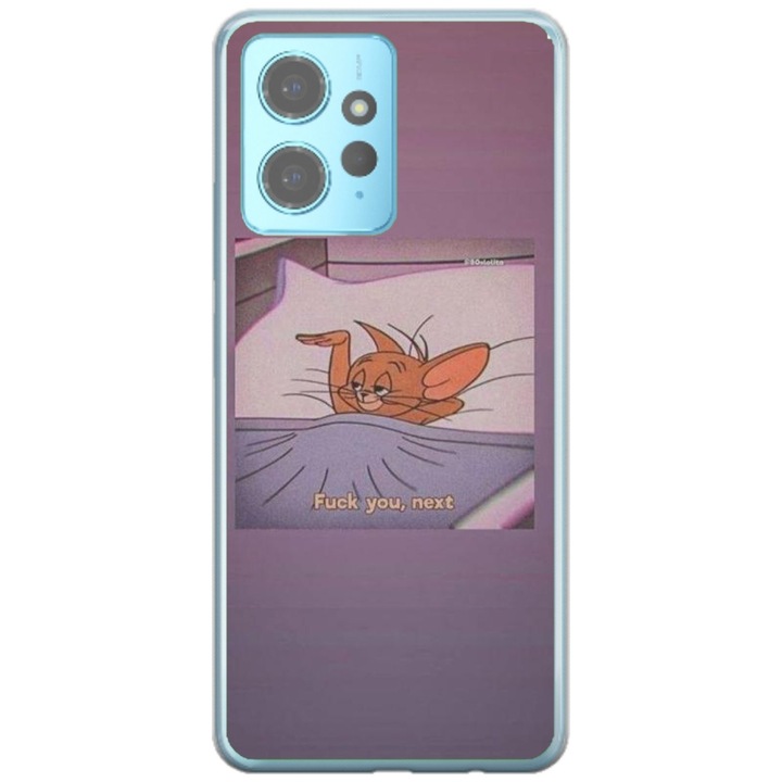 Husa personalizata tip carcasa HQPrint pentru Xiaomi Redmi Note 12 Pro Plus 4G, model Jerry 1, multicolor, S1D1M0104, Atlas