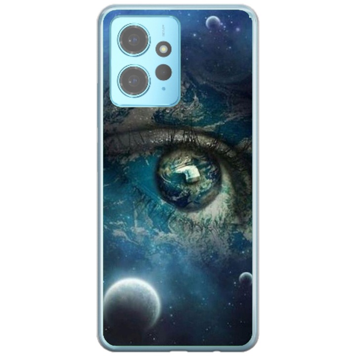 Husa personalizata tip carcasa HQPrint pentru Xiaomi Redmi Note 12 Pro Plus 4G, model Abstract 3, multicolor, S1D1M0362, Atlas