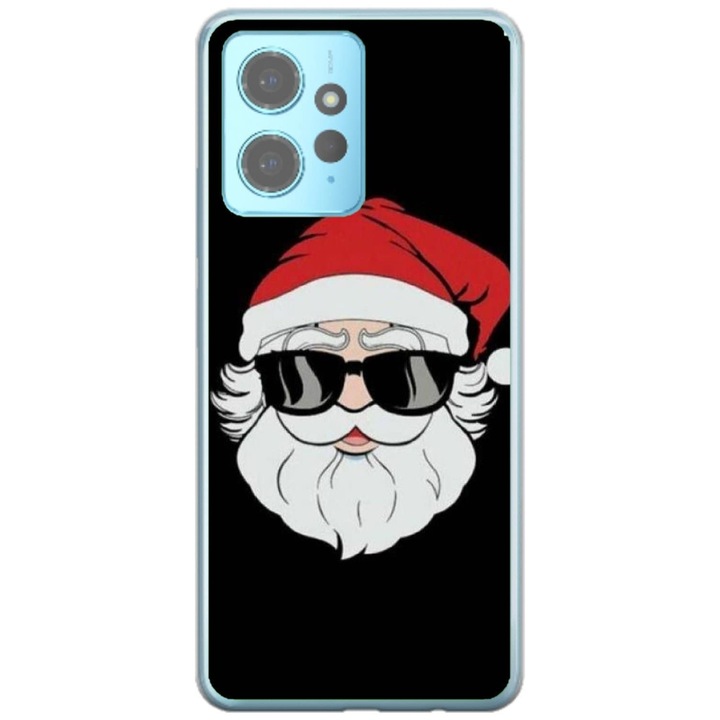 Husa personalizata tip carcasa HQPrint pentru Xiaomi Redmi Note 12 Pro Plus 4G, model Cool Santa, multicolor, S1D1M0046, Atlas