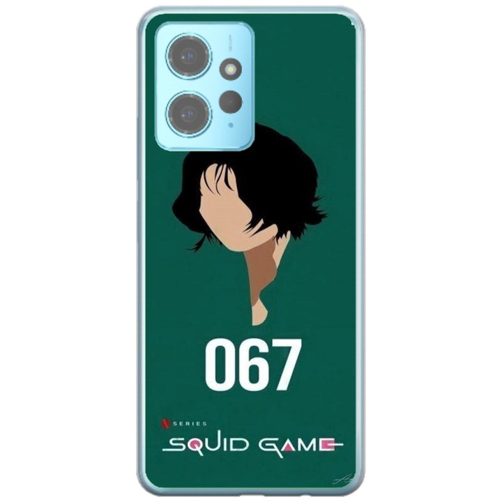 Husa personalizata tip carcasa HQPrint pentru Xiaomi Redmi Note 12 Pro Plus 4G, model Squid Game 16, multicolor, S1D1M0188, Atlas