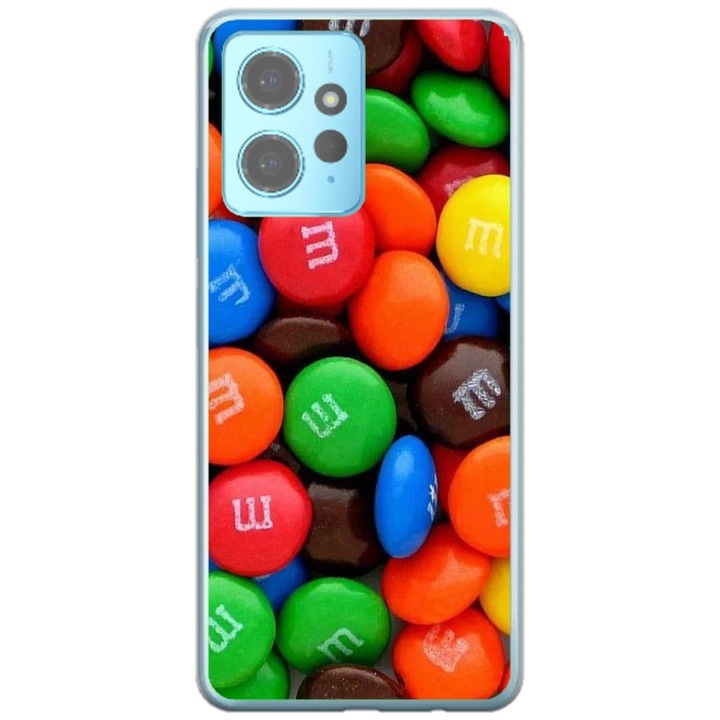 Husa personalizata tip carcasa HQPrint pentru Xiaomi Redmi Note 12 Pro Plus 5G, model MandM, multicolor, S1D1M0257, Atlas