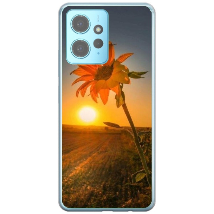 Husa personalizata tip carcasa HQPrint pentru Xiaomi Redmi Note 12 Pro Plus 5G, model Sunflower 2, multicolor, S1D1M0194, Atlas