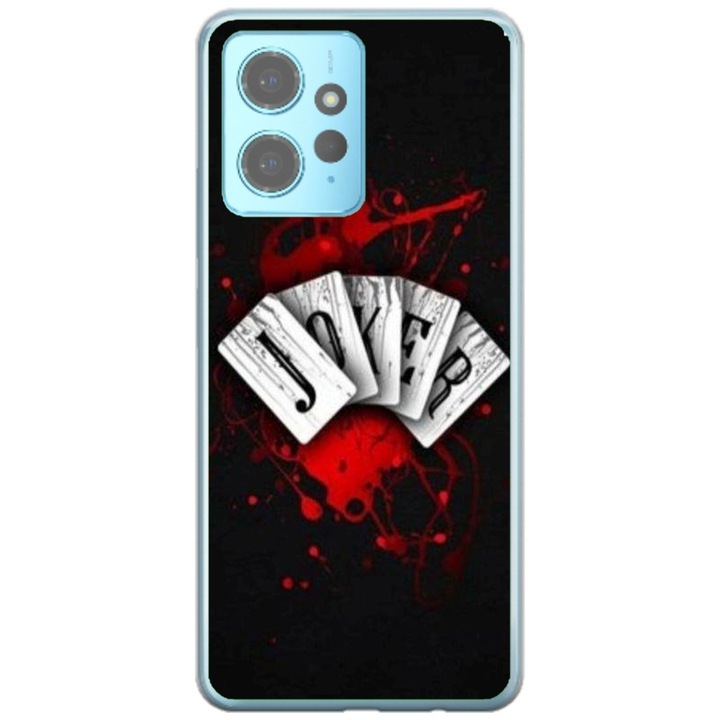 Husa personalizata tip carcasa HQPrint pentru Xiaomi Redmi Note 12 Pro Plus 5G, model Joker 1, multicolor, S1D1M0106, Atlas