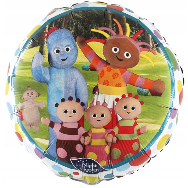 Balon foliowy Grabo In The Night Garden, 18 inch, 45cm, set 1 buc.