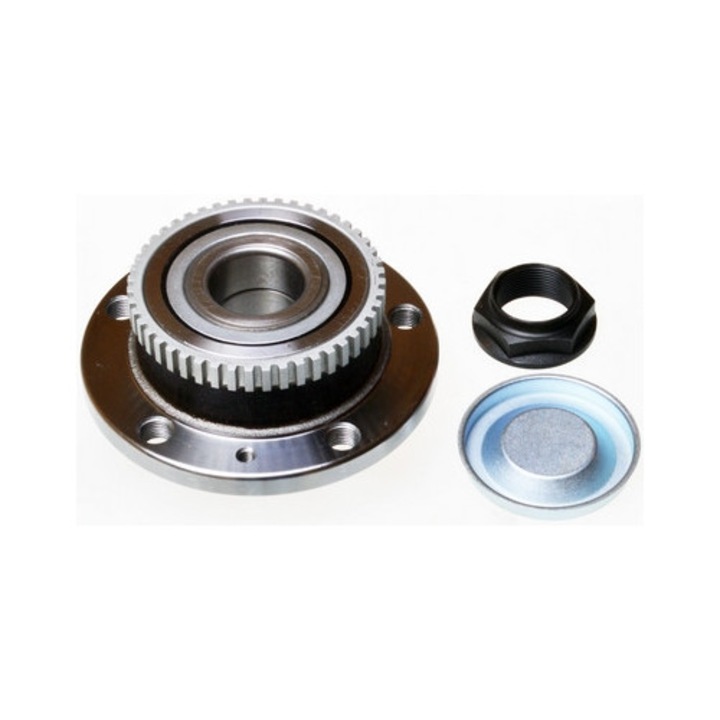 Autóalkatrész, Denckermann, hátsó kerékagy csapággyal, 5 lyuk, 128mm