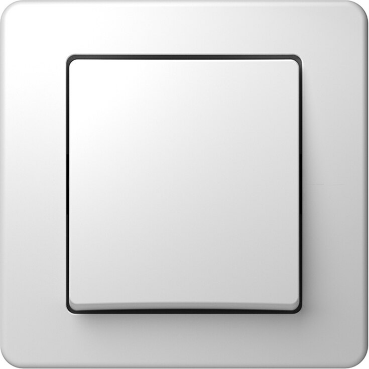 Intrerupator monopolar TEM Ekonomik, Alb