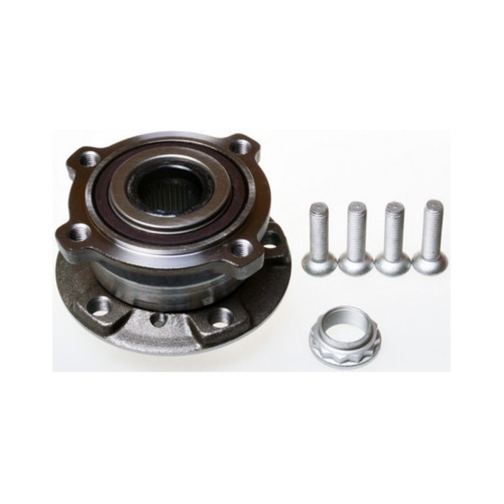 Rulment roata fata Denckermann pentru BMW X5 E70 si X6 E71, cu senzor ABS, 144mm