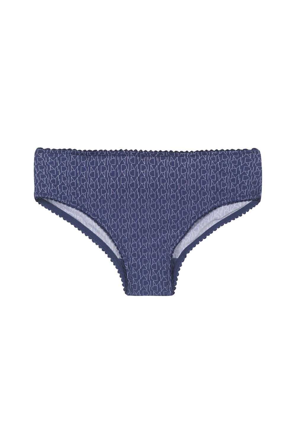 DIM, Chiloti cu imprimeu, Albastru marin, 140 CM