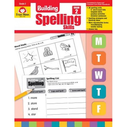 Building Spelling Skills, Grade 2, Jo Ellen Moore, Evan-Moor Educational Publishing
