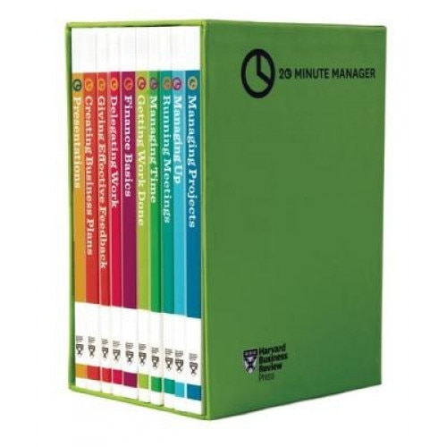 HBR 20-Minute Manager Boxed Set (10 Books) (HBR 20-Minute Manager Series) - Harvard Business Review (Author)