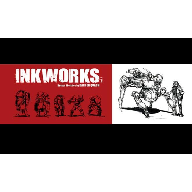Inkworks: Darren Quach Sketchbook Vol. 01, Darren Quach (Author)