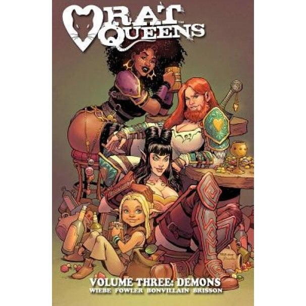 Rat Queens, Volume 3: Demons, Kurtis J. Wiebe (Author)