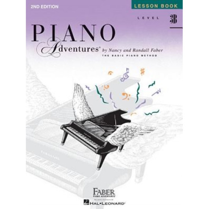 Piano Adventures, Level 3B, Lesson Book,