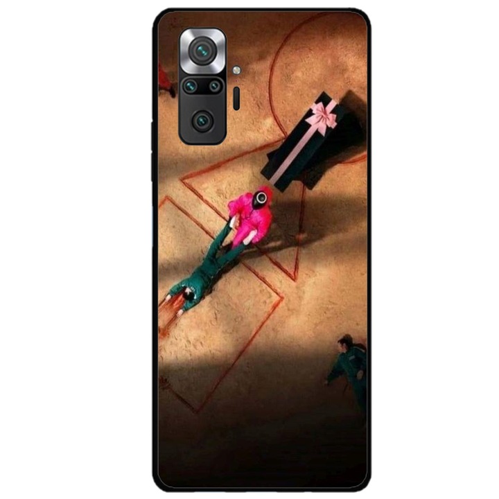 Husa personalizata tip carcasa HQPrint pentru Xiaomi Redmi Note 11 Pro Plus 5G, model Squid Game 12, multicolor, S1D1M0184, Atlas