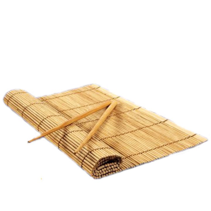 Bambusz tányér alátét, 6 db-os csomagban