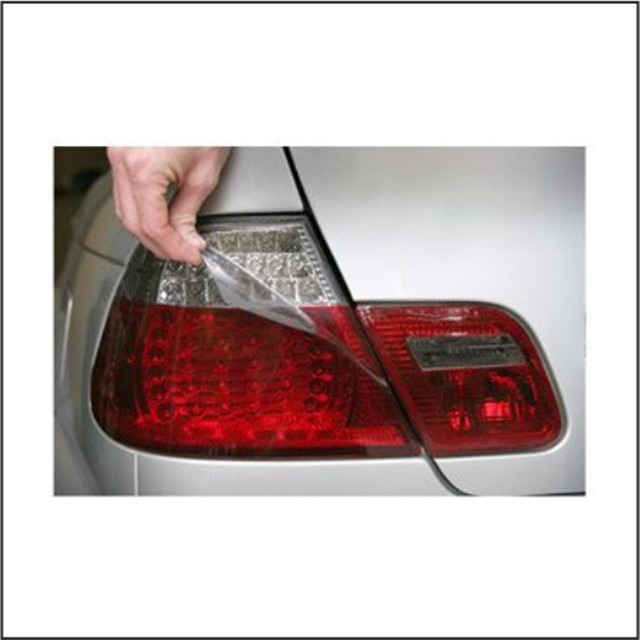 Folie PVC autoadeziva transparenta protectie faruri/stopuri auto 