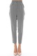 Pantaloni alb , ROH , cu negru