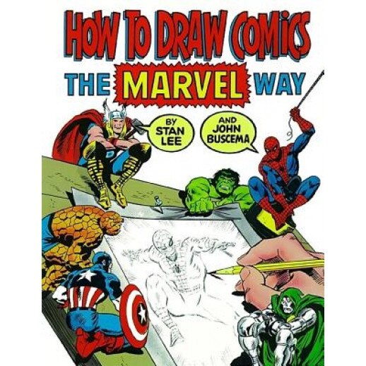 How to Draw Comics the Marvel Way, John Buscema, Stan Lee