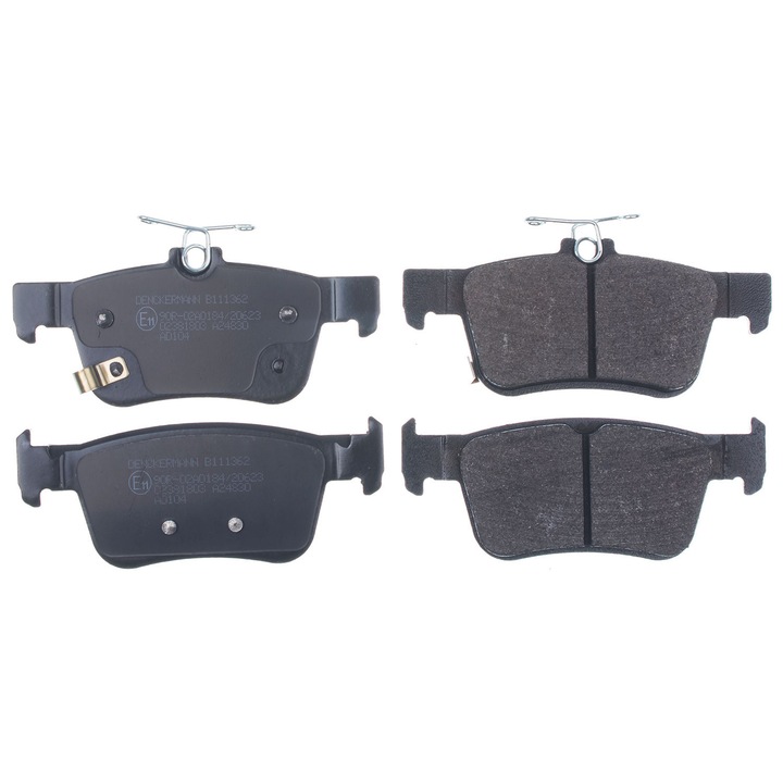 Denckermann hátsó fékbetétek Honda Civic 2016+-hoz, 15mm vastagság, 122,6x48,3x53,2mm