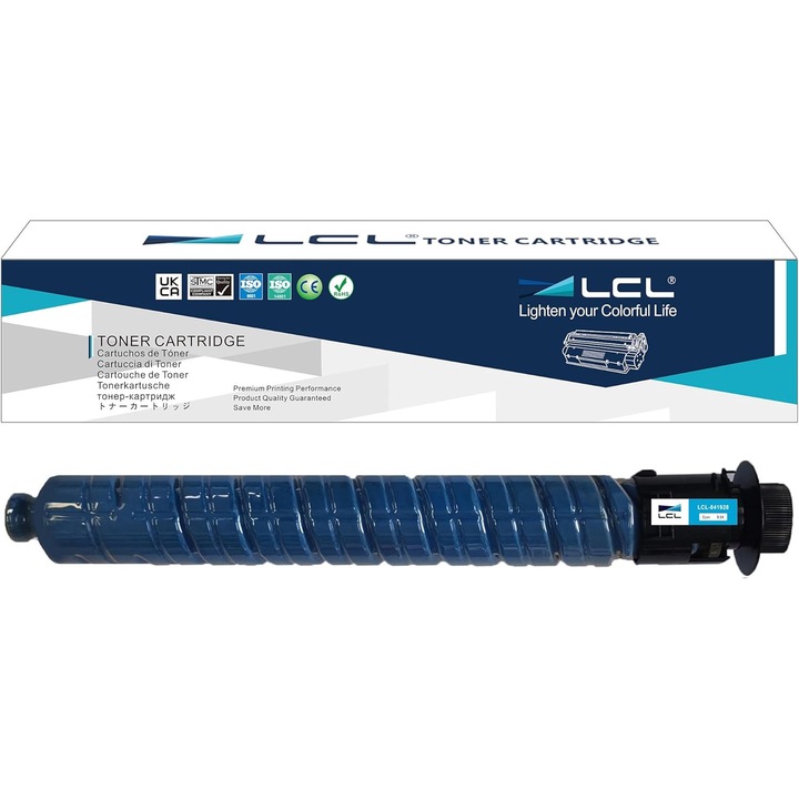 Тонер LCL 841928, съвместим с Ricoh MP C2003/C2503, циан, 9500 страници