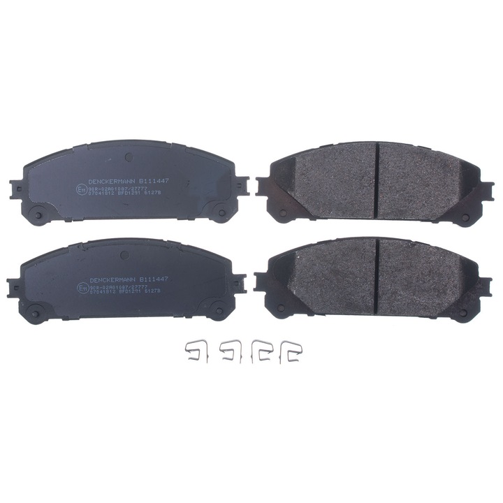 Denckermann fékbetétek, B111447, első tengelyhez
