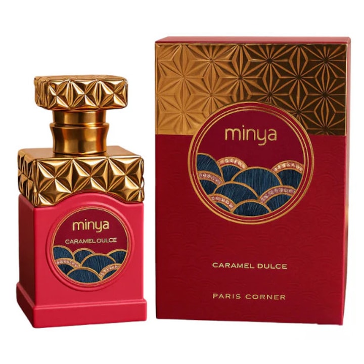 Парфюмна вода Paris Corner Minya Caramel Dulce Унисекс, 100 мл, нотки на карамел и ванилия, основа от благородни дървесини